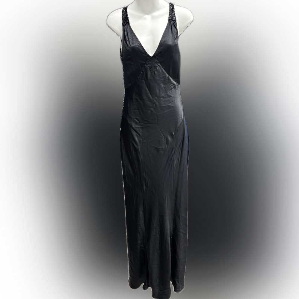 Express Black Strapless Dress